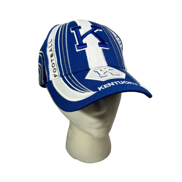 KENTUCKY WILDCATS Football 3D Embroidered Baseball Cap - Picture 1 of 7